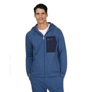 Mexx Fleece Zip Front Hoodie For Men